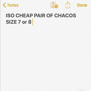 Chacos